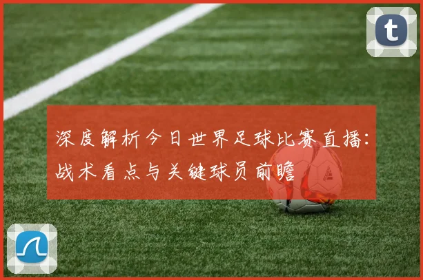 深度解析今日世界足球比赛直播：战术看点与关键球员前瞻
